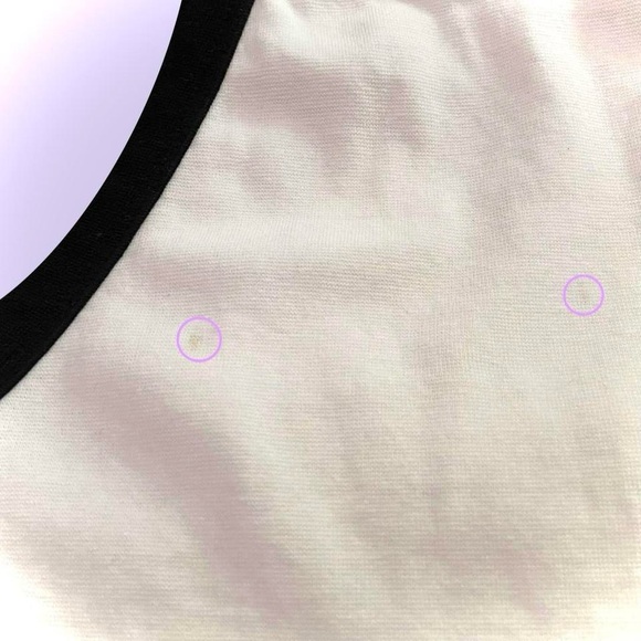 Zara white and black cropped halter tank top - Picture 4 of 4